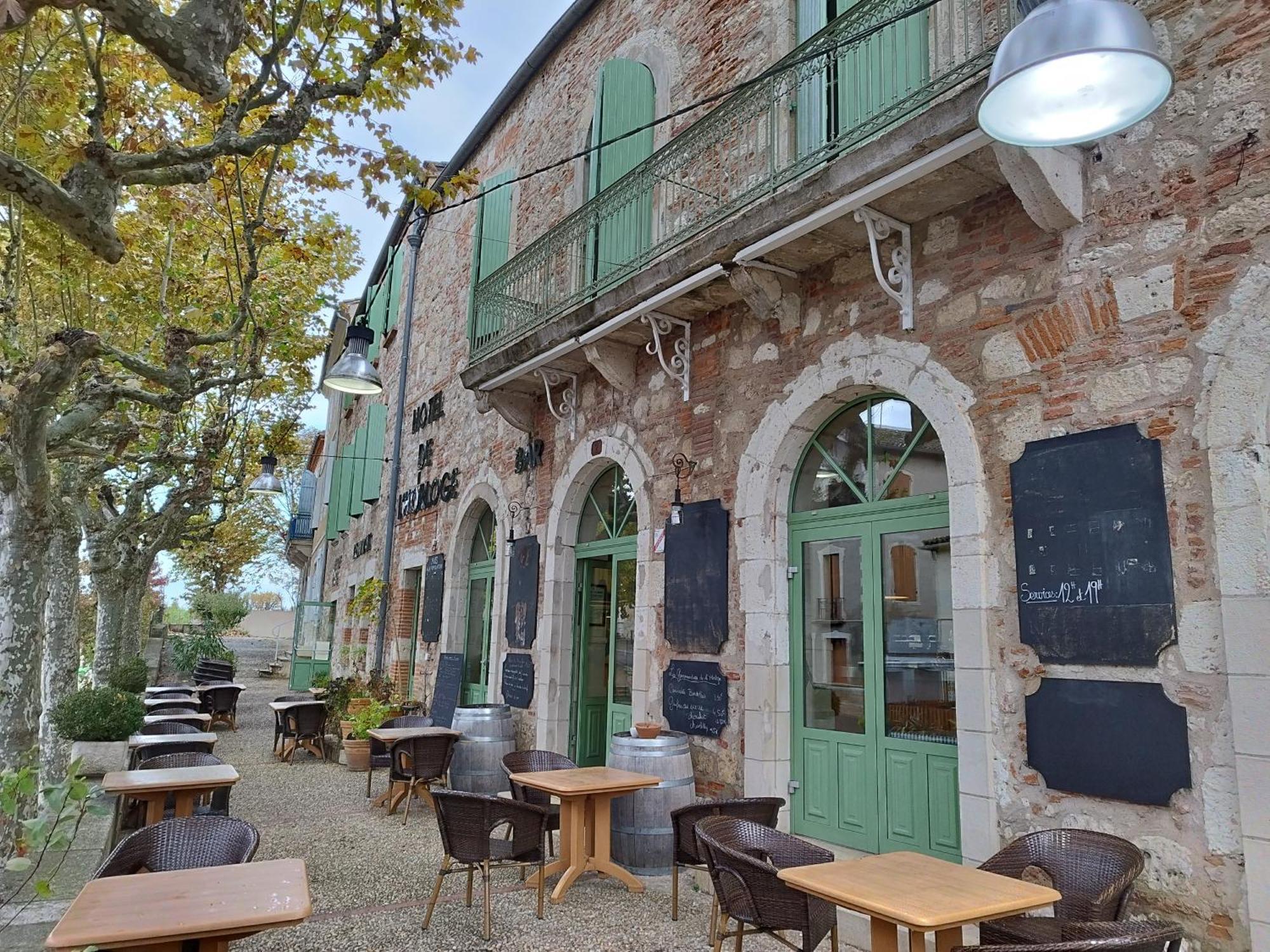 Hôtel De L'Horloge Auvillar Extérieur photo